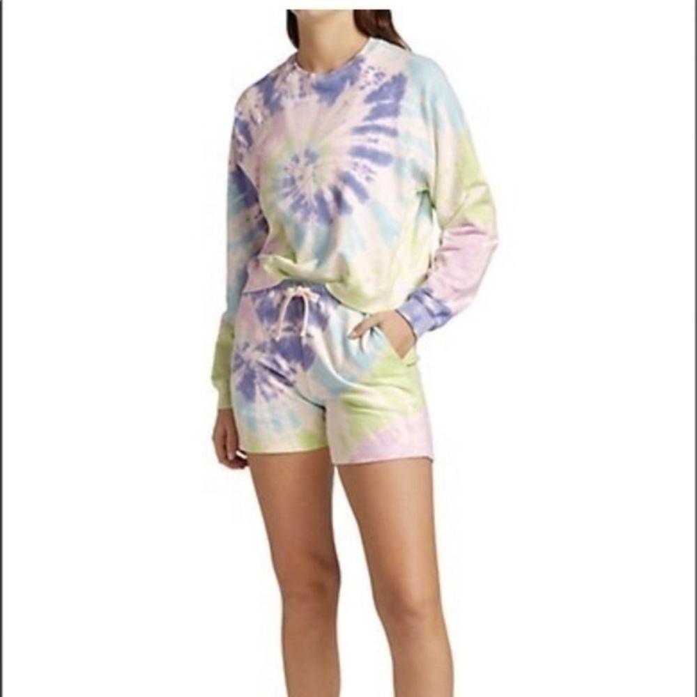 Electric & Rose Tie Dye Ronan Pullover - Picture 6 of 9